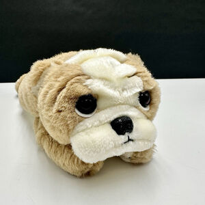 Vintage 1995 TY Churchill Bulldog Puppy Pug Dog 12” Stuffed Animal Plush Toy